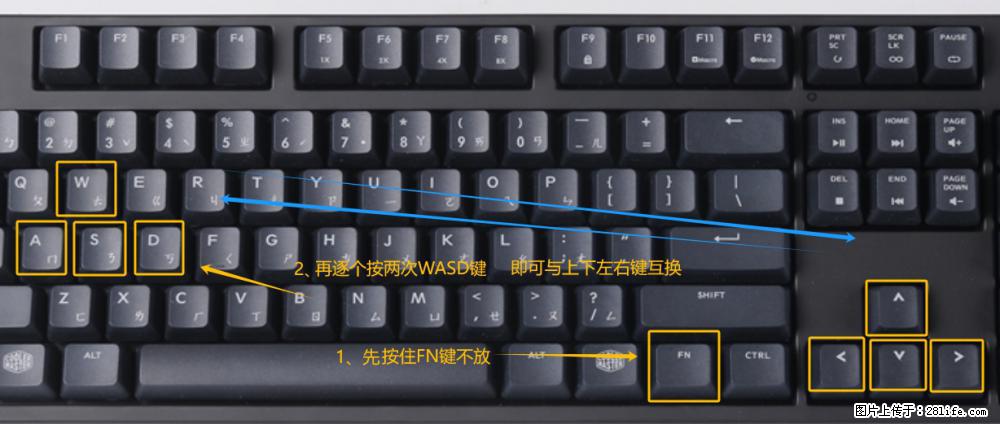 键盘，怎样把wasd键与上下左右方向键互换？ - 生活百科 - 信阳生活社区 - 信阳28生活网 xy.28life.net