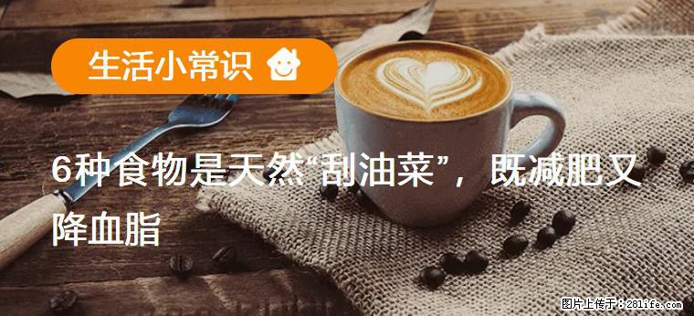 【生活小常识】6种食物是天然“刮油菜”，既减肥又降血脂 - 信阳生活资讯 - 信阳28生活网 xy.28life.net